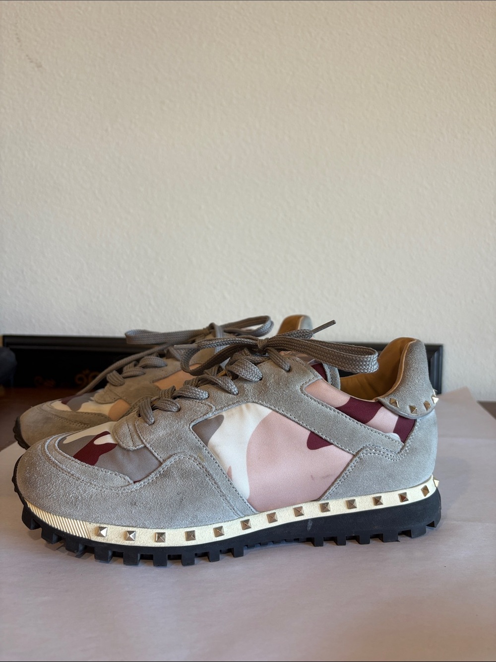 Valentino Garavani Camouflage Sneakers Made in Italy - Picture 5 of 5